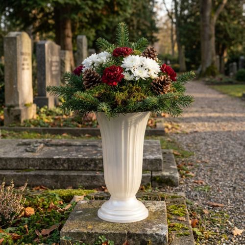 Vaso Lilia madreperla Ø28cm, 1 pezzo | Floristik24.it