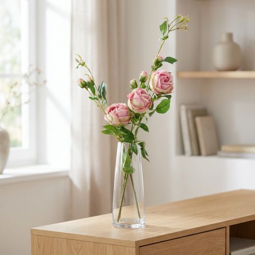 Ramo di rosa rosa 100cm | Floristik24.it