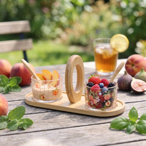 Prodotto Set di tapas motivo pesca decorazione da tavola estate 23×9×10,5cm