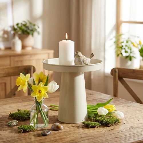 Vassoio decorativo, piatto per candele e statuine, 20 cm | Floristik24.it