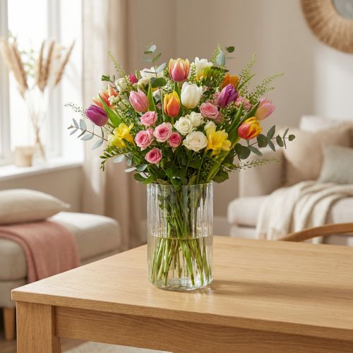 Prodotto Vaso Struttura unica a strisce Design moderno 19cm