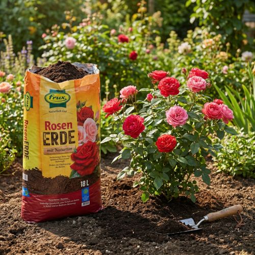 Prodotto Frux Rose Soil Terriccio speciale per rose con argilla naturale 18 l