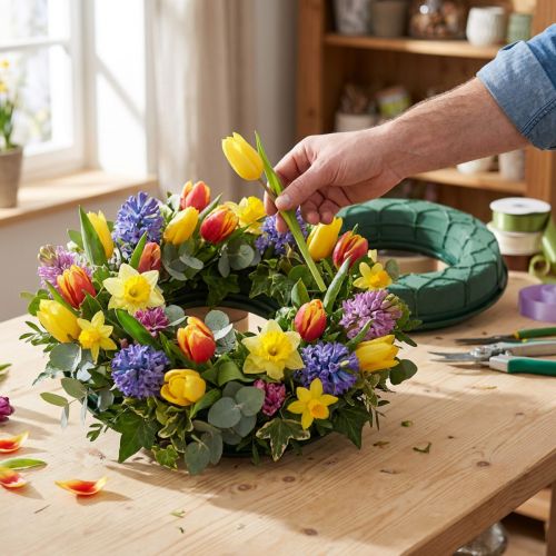 Prodotto OASIS® IDEAL Anello universale in schiuma floreale verde Ø27,5 cm 3 pz