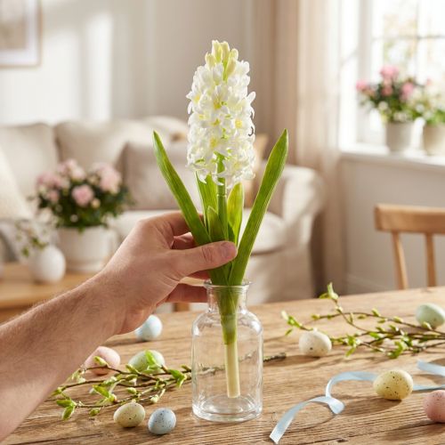 Prodotto Giacinto Real-Touch Bianco 40cm