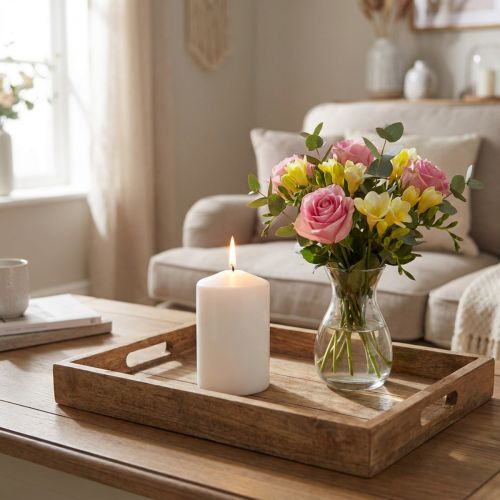 Candela Pillar 80/80 Bianco 6 pz | Floristik24.it