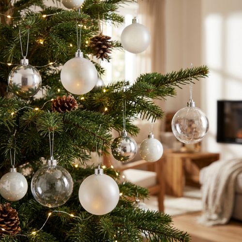 Palline di Natale in plastica