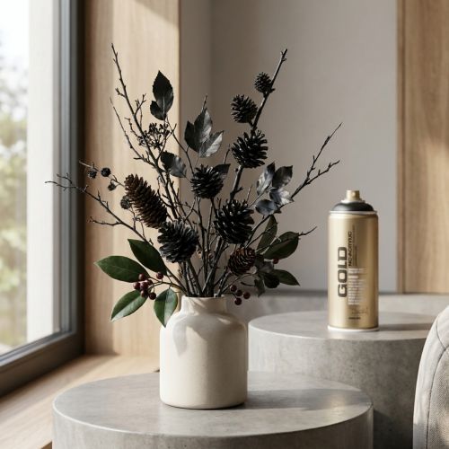 Vernice spray nera, vernice