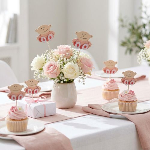 Plug Baby 5 cm L25 cm Rosa 20 pz | Floristik24.it