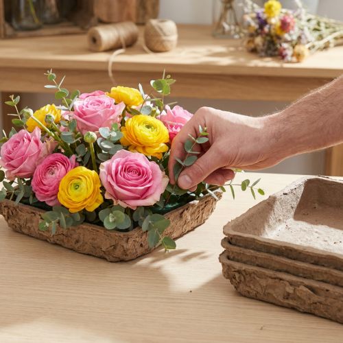 Oasis Biolit Basic Floral Foam 13x13x2cm Set da 12 pezzi Decorazione floreale fai da te | Floristik24.it