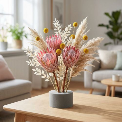 Cilindro in schiuma floreale composto ad innesto secco grigio H5cm Ø8cm 20 pz | Floristik24.it