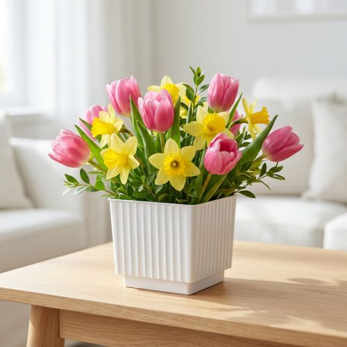Cubi per schiuma floreale 6,5 cm bianchi 20 pz | Floristik24.it