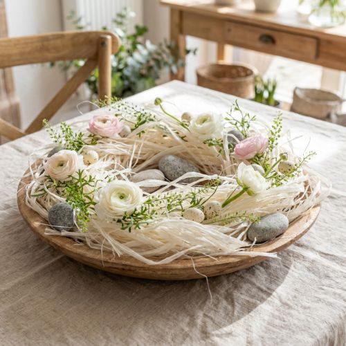 Nastro scheletro in fibre naturali vegetali, decorazione naturale da 180 g | Floristik24.it