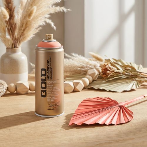 Prodotto Lacca spray salmone vernice spray vernice acrilica Vernice Montana Gold 400ml