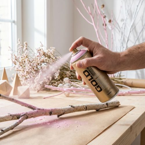 Vernice spray Montana Gold Pink Frozen Raspberry, 400 ml | Floristik24.it