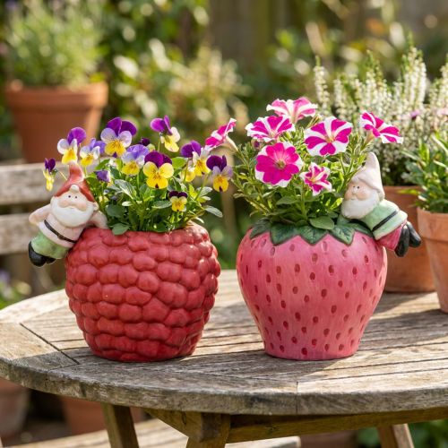 Appendiabiti per fioriera in ceramica nano Ø14,5 cm 2 pezzi | Floristik24.it