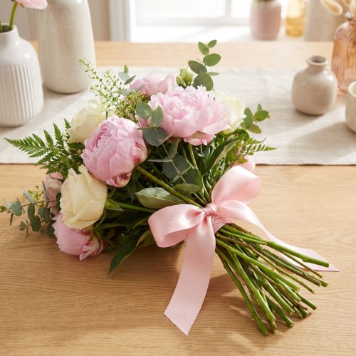 Nastro decorativo regalo nastro rosa orlato 25mm 3m 10pz | Floristik24.it