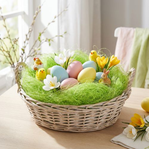 Erba decorativa in sisal verde primavera 300 g | Floristik24.it