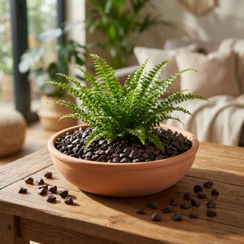 Pietre decorative 9mm - 13mm caffè 2kg | Floristik24.it