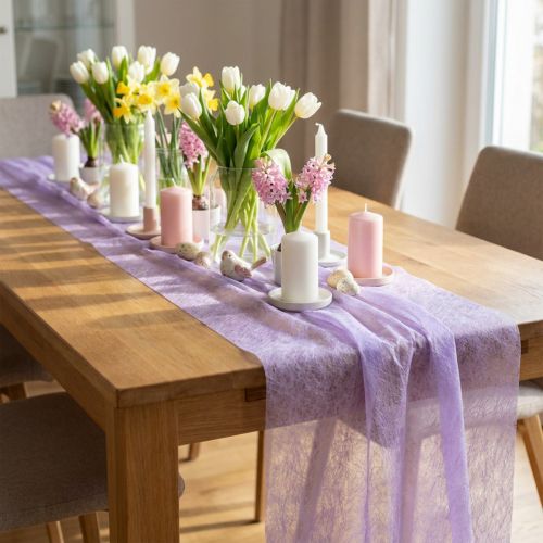 Vello decorativo viola chiaro 23 cm 25 m | Floristik24.it