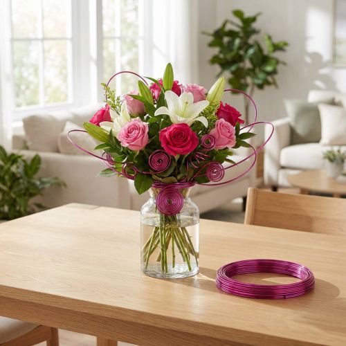 Filo decorativo in alluminio per idee floreali e artigianali creative | Floristik24.it