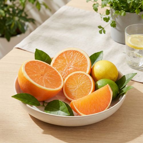 Arance decorative, pezzi di frutta artificiale da 5-7 cm, decorazione estiva realistica | Floristik24.it