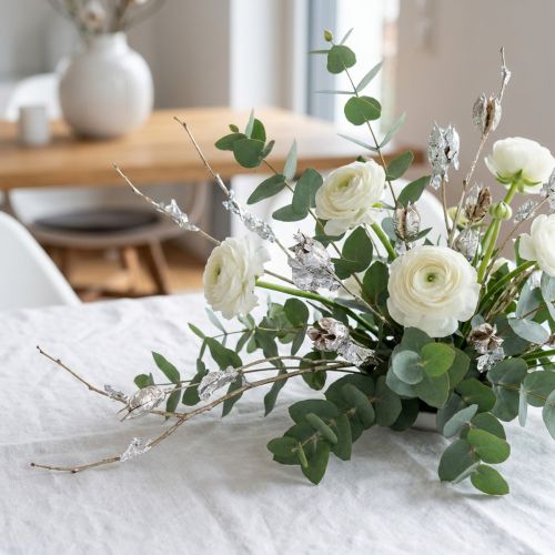 Foglie d'argento 100 pezzi | Floristik24.it