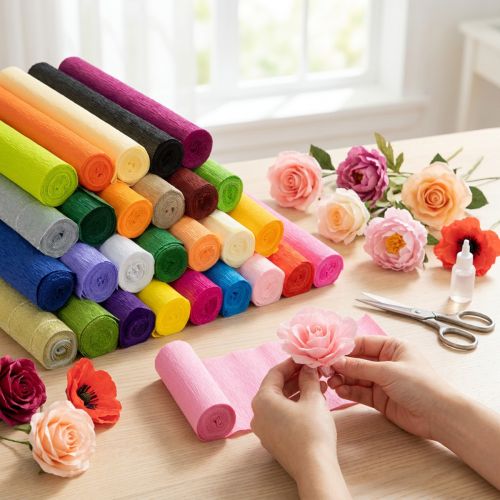 Carta crespa fiorista crespa 50x250cm | Floristik24.it