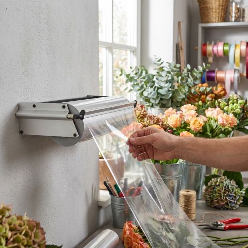 Dispenser da parete in carta stagnola ZAC 75 cm | Floristik24.it