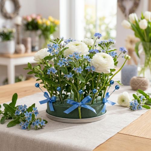 Prodotto Aghi testa perlata Ø6mm 65mm blu
