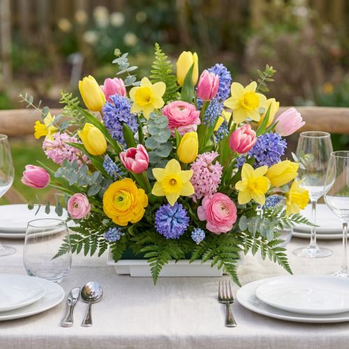 Prodotto OASIS® Table Deco Mini piastrelle floreali in schiuma 13 cm×9 cm×5 cm 16 pz