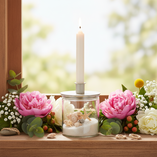 Vaso cilindrico in vetro, trasparente, versatile, 10 cm, 3 pezzi | Floristik24.it