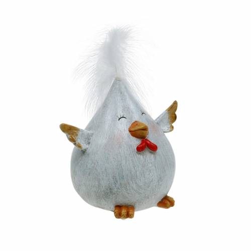 Pulcino di buona Pasqua, figura di pollo, decorazione da tavola, Pasqua, pulcino decorativo 9 cm