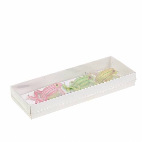 Prodotto Rane decorative ordinate con filo 7cm 3 pezzi
