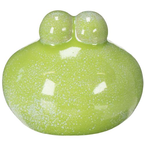 Prodotto Statuetta decorativa in ceramica a forma di rana per la decorazione del soggiorno e della scrivania, 10 cm, 4 pezzi