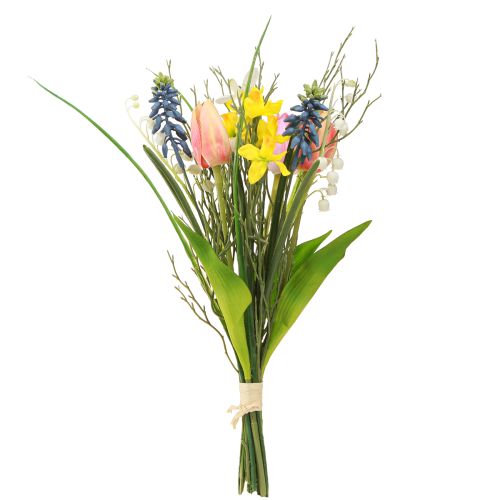 Prodotto Bouquet primaverile Bouquet di fiori artificiali Real Touch 36cm
