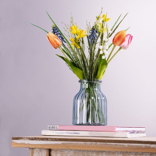 Prodotto Bouquet primaverile Bouquet di fiori artificiali Real Touch 36cm
