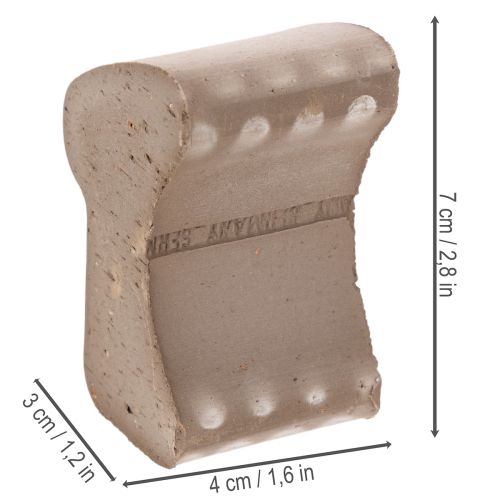 Piedini per vasi da fiori, pratici rialzi, accessori per vasi da balcone e terrazzo, 7 cm, 3 pezzi | Floristik24.it