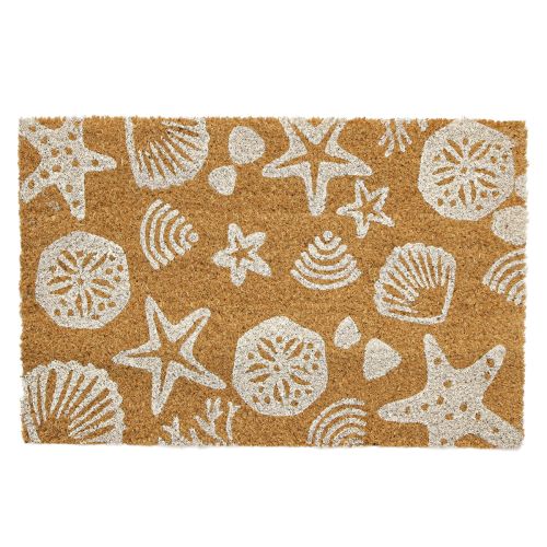 Zerbino conchiglie stella marina zerbino cocco 58×38cm