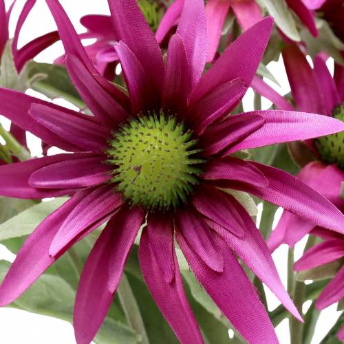 Floristik24 Echinacea fiore artificiale erica 45cm 3pz