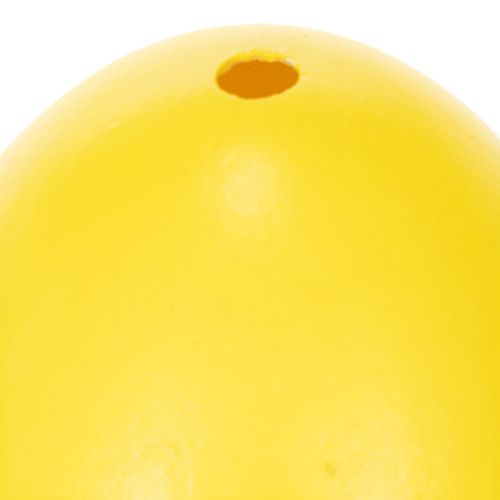 Prodotto Decorazione a forma di uovo di Pasqua, vere uova d'oca per decorare la stanza in stile primaverile, 7 cm, 10 pezzi