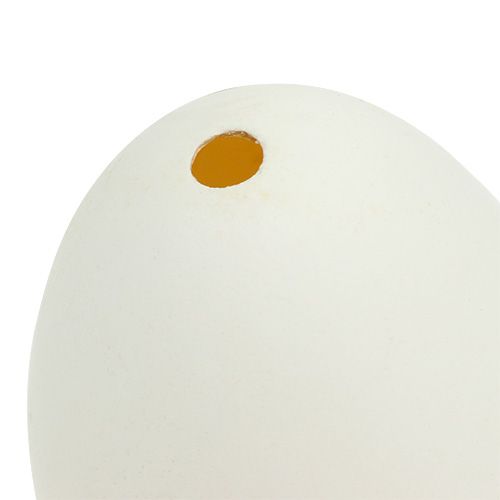 Floristik24 Uova d&#39;oca bianche 7 cm 4 pezzi