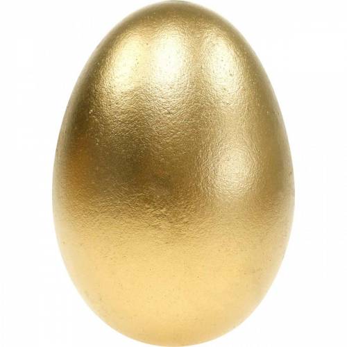 Prodotto Uova d&#39;oca Uova dorate soffiate Decorazione pasquale 10 pezzi