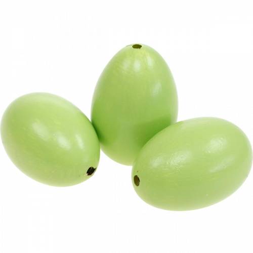 Floristik24 Uova d&#39;oca uova soffiate verde pastello decorazione pasquale 12 pz