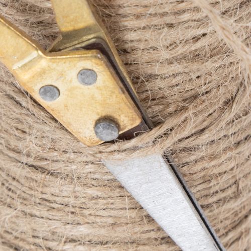 Prodotto Rocchetto di filo con forbici decorative Ø6,5cm H15cm 2 pezzi Stile vintage