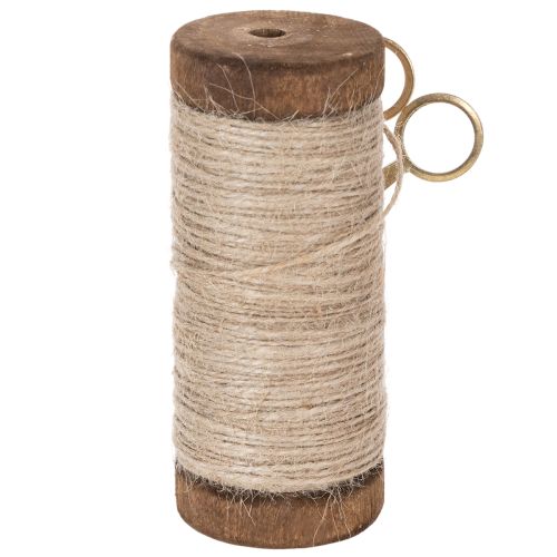 Prodotto Rocchetto di filo con forbici decorative Ø6,5cm H15cm 2 pezzi Stile vintage