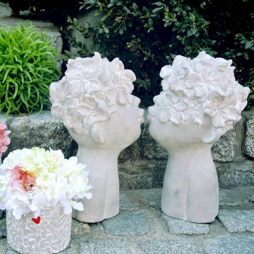 Floristik24 Figura da giardino fiore bambino H20cm