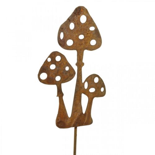 Prodotto Spina decorativa da giardino con patina di agarico volante 15 cm 6 pezzi