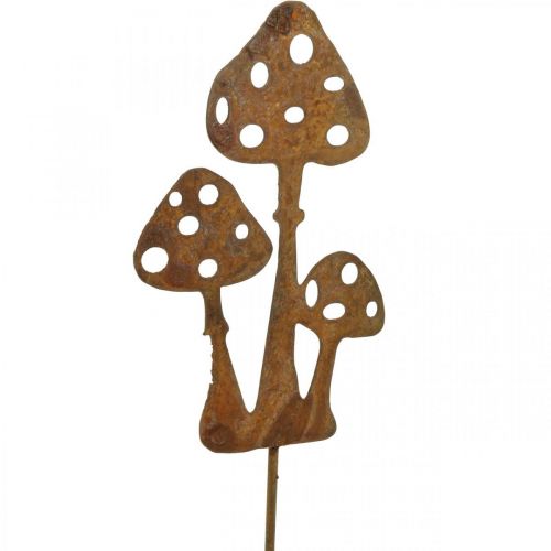 Spina da giardino patina fungo decorativo spina 10 cm 6 pezzi