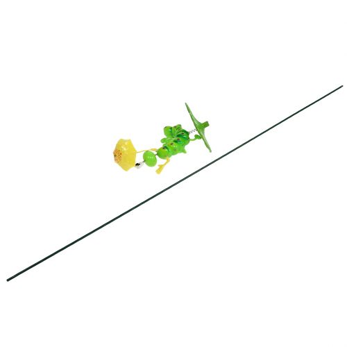 Floristik24 Spina da giardino bruco con ombrello sull&#39;asta 74cm