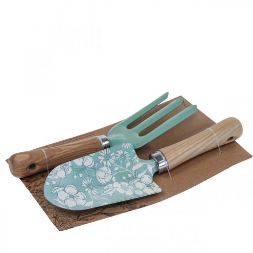 Prodotto Set attrezzi da giardino rastrello da giardino pala da giardino 25/28 cm